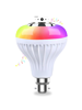 Picture of Bluetooth Speaker 12-Watts LED Smart Light Bulb with RGB Light, Remote Controller