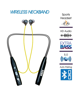Picture of Hitage NBT-9541 Titanic Series - Low Price Bluetooth Neckband Bluetooth Bluetooth Headset  (Yellow, In the Ear)