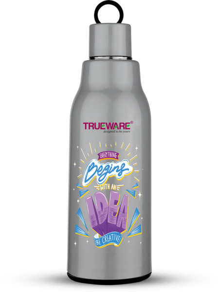 Picture of Trueware 239 680 ml Bottle  (Pack of 1, Multicolor, Steel)