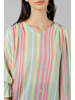 Picture of Vaamsi Multi Color Georgette Striped Top VT1191