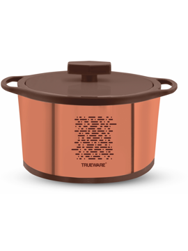 Picture of Trueware STELLAR Stainless Seel Thermoware 1500 ML Thermoware Casserole  (1500 ml) - Brown