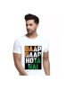 Picture of Classic Designer Men Polyester Tshirts Baap Baap - White