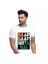 Picture of Classic Designer Men Polyester Tshirts Baap Baap - White
