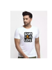 Picture of Classic Designer Men Polyester Tshirts Gym Is Love - White