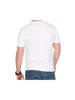 Picture of Classic Designer Men Polyester Tshirts White Cross Line - White