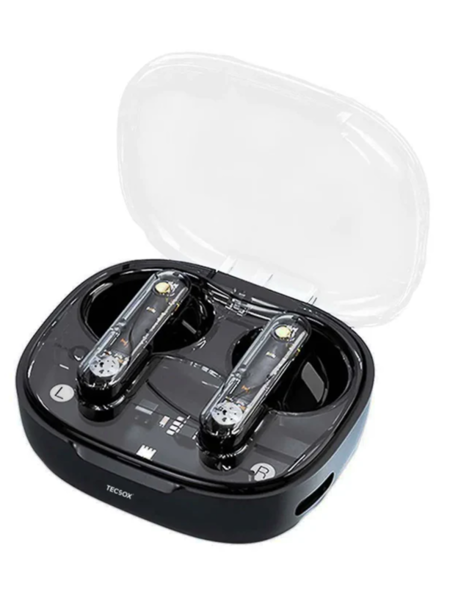 Picture of Tecsox Micro Pod Bluetooth Earbud | 30 Hr | Powerful Bass | IPX Water Resistant