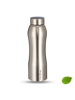 Picture of World'nox DuraSteel Stainless Steel Water Bottle for School, Sports, Office, Travel,Fridge 1000 ml Water Bottle  (Set of 1, Silver)