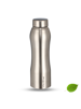 Picture of World'nox Stainless Steel Water Bottle for School, Sports, Office, Travel,Fridge 1000 ml Water Bottle  (Set of 1, Silver)