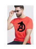 Picture of Classic Designer Men Polyester  Tshirts  Red  A Avenger - Red