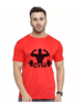 Picture of Classic Designer Men Polyester  Tshirts  Red  Gym - Red