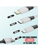 Picture of Tecsox - Grey 3A Multi Pin Cable 1.2 Meter