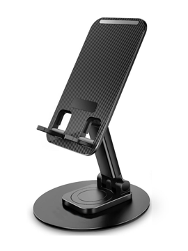 Picture of Tecsox - Adjustable Mobile Stand for Smartphones and Tablets ( Black )