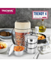 Picture of Trueware Trendy 4 thermoware Lunch Box with 4 Container 300 ML Each 4 Containers Lunch Box  (300 ml, Thermoware) - Brown