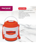 Picture of Trueware Marina 4 Lunch Box With 4 Container 300 Each, BPA Free, Food Grade 4 Containers Lunch Box  (1200 ml, Thermoware) - Orange