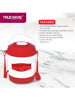 Picture of Trueware Marina 4 Lunch Box With 4 Container 300 Each, BPA Free, Food Grade 4 Containers Lunch Box  (1200 ml, Thermoware) - Red