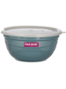 Picture of Trueware Stainless Steel, Plastic Serving Bowl Florra Microwave safe 1000 ML Bowl  (Pack of 1, Blue)