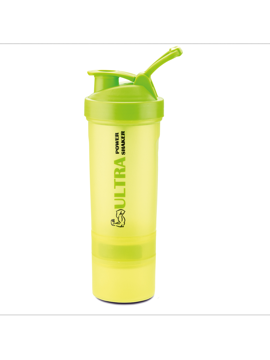 Picture of Trueware Ultra Power (3-IN-1) 600 ml Shaker  (Pack of 1, Green, Plastic)Be the first to Review this product